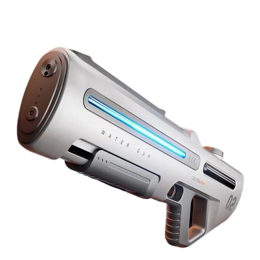 Pulse Electric Continuous Long-Range Water Gun Rechargeable Large Capacity Outdoor Water Blaster