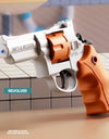 Mechanical Continuous Firing Water Gun Manual Small ZP5 Revolver Pistol Summer Outdoor Beach Poor Toy Mini Water Gun