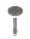 Pet Hair Remover Dog Brush Cat Comb Animal Grooming Tools Dogs Accessories Cat Supplies Stainless Steel Beauty Massage Comb