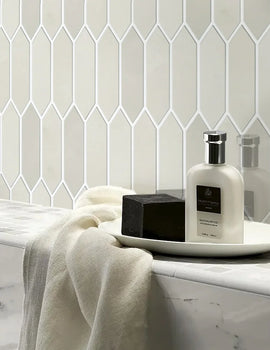 3D Decorative Tile Stickers, Self-adhesive Cream Hexagon Wall Stickers, Water and Mold Resistant, Easy to DIY, 30cm x 30cm