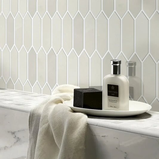 10pcs 3D Decorative Tile Stickers, Self-adhesive Cream Hexagon Wall Stickers, Water and Mold Resistant, Easy to DIY, 30cm x 30cm
