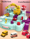 Car Rescue Adventure Rail Track Toy for Kids Racing Brain Educative Interactive Table Game Educational Toys Train Boy Girl Gifts