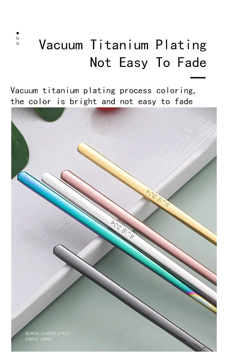 Long Handle Stirring Spoon Stainless Steel Food Grade Coffee Utensil Waterdrop Shape Ice Spoon Honey Cocktail Mixing Bar Tool