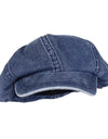 Women Denim Beret Hat Flat Cap Vintage Style Cabbie Hat Classic Newsboy Cap Octagonal Hat for Hiking Travel Driving Trip Outing