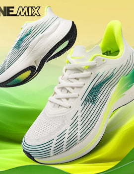 Men Marathon Running Shoes for Women Breathable Lightweight Sneakers Lace Up Athletic Shoes Comfortable Light Soft