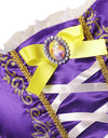 Rapunzel Princess Dress Costume LED Light Up Roleplay Disguise Fancy Kids Halloween Birthday Costume