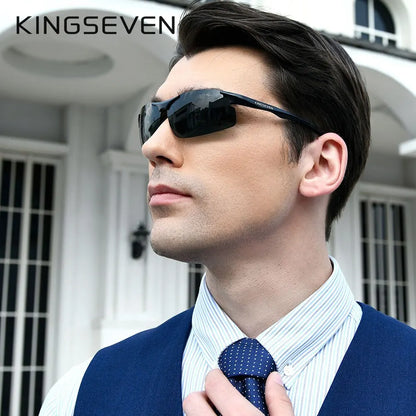 Genuine Polarized Men Aluminum Sunglasses Driving Mirror Lens Male Sun Glasses Aviation Women For Men Eyewear