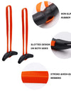Pull Up Handles Rubber Neutral Grip Heavy Duty Cable Machine Handles Weight-lifting Multifunction Gym Equipment