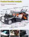1:18 Rolls Royce Phantom Alloy Diecast Model Car Metal Large Games For Mother Birthday Gifts  Boy Collection Hobby
