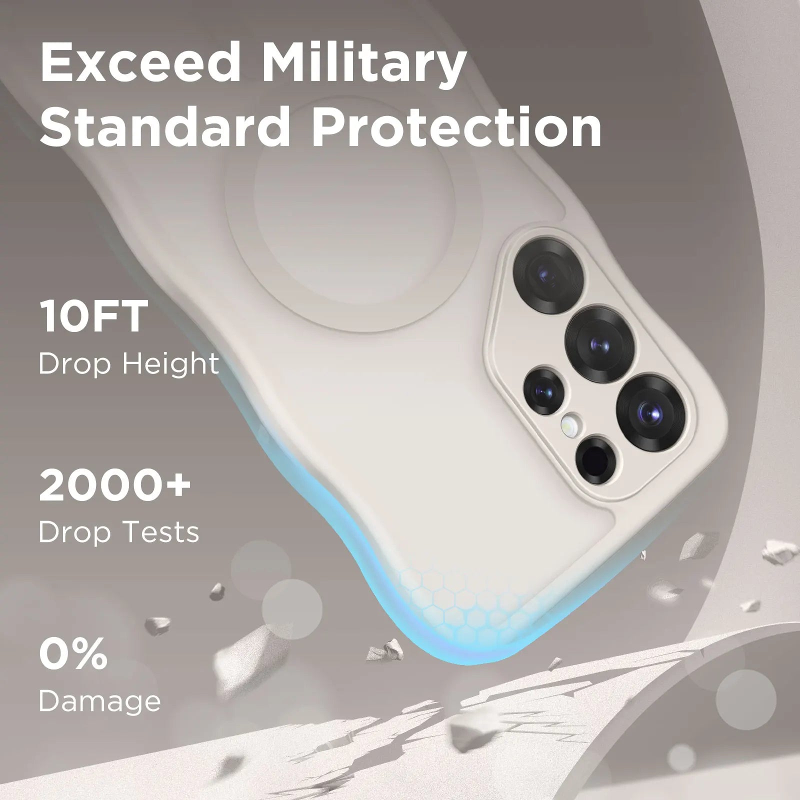 Cute Wave Frame Curly Design for Samsung Galaxy S25 Ultra Case with Strong  MagSafe Camera Protection Matte Phone Case