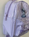 Disney Plush Backpack Ins Japanese Blue Stitch Funny Cartoon Large-Capacity Student Backpack Kindergarten Bag