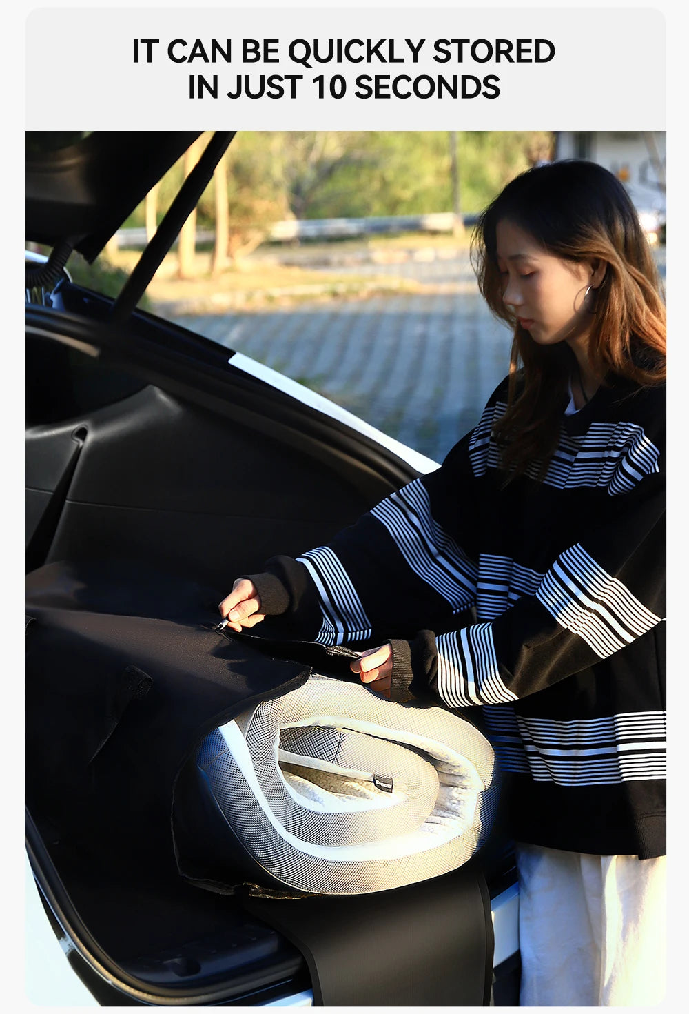 Camping Mattress for Tesla Model Y Juniper 2021 2026 Memory Sponge Car Travel Bed Portable Camping Mattress