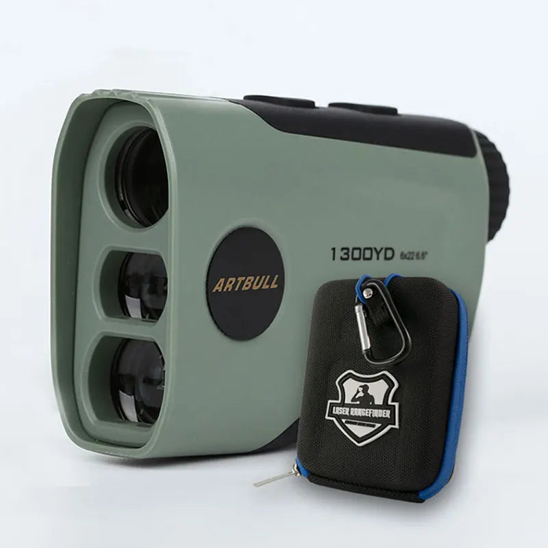 6X Golf Laser Rangefinder 1300 Yard Rechargeable Distance Meter