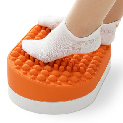 Foot Rest for Under Desk At Work, Home Office Foot Stool, Ottoman Foot Massager Plantar Fasciitis Relief,Soft Silicone Footrests