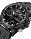Silicone Bracelet Sport Wristwatches Waterproof Alarm Clock Analog Digitals Clock