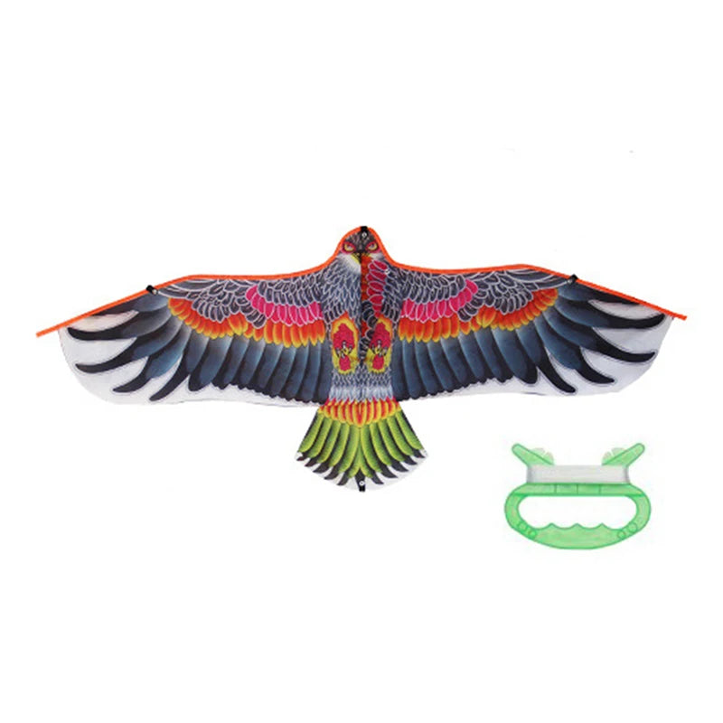 1.1m Eagle Kite With 30 Meter Kite Line Children Flying Bird Kites Outdoor Toys