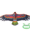 1.1m Eagle Kite With 30 Meter Kite Line Children Flying Bird Kites Outdoor Toys