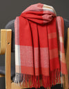 Autumn Winter Warm Cashmere Scarf Dot Pattern Long Tassels Women Thicken Wrap Shawl Lady muffler Wool Pashmina