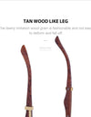 Wooden Sunglasses For Men Square Rimless Wood Grain Vintage Fashion Glasses