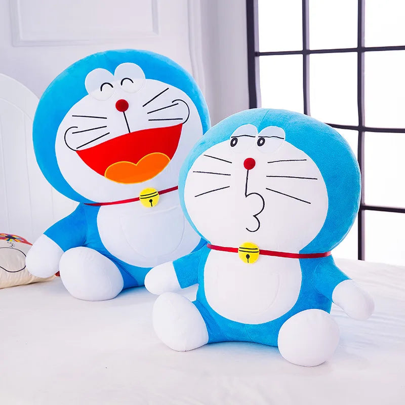 70cm Large Size cute Doraemon Plush Toy Stand By Me Cute Stuffed Plushie Doll Cartoon Cat Animal Sofa Bed Pillow Toy Gifts