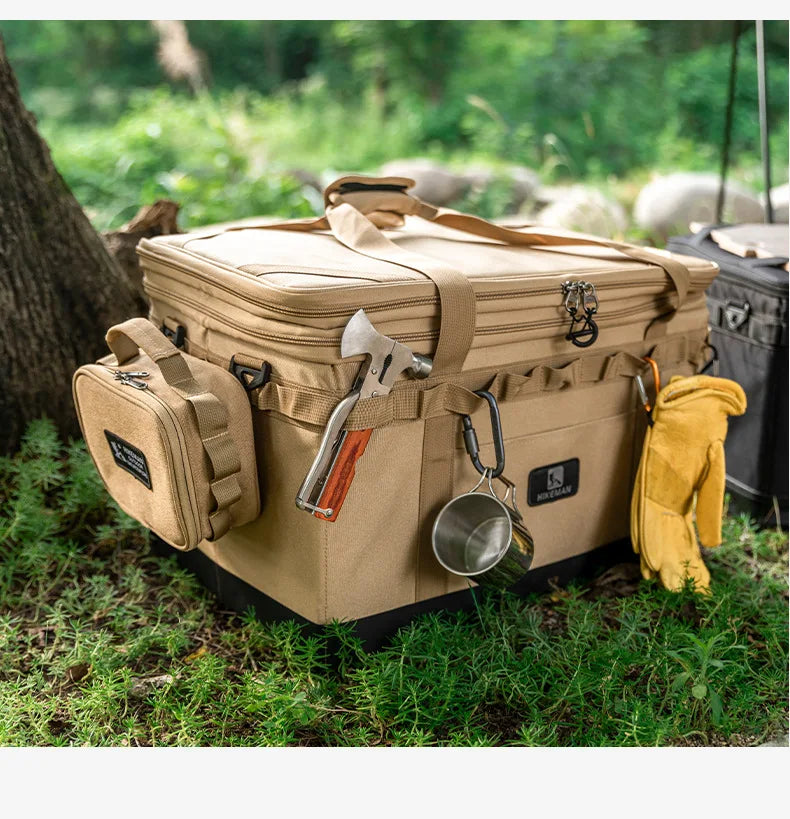 73 L Outdoor Large-Capacity Camping Equipment Storage Bag Folding Portable Stove Cooker Tool Storage Bag