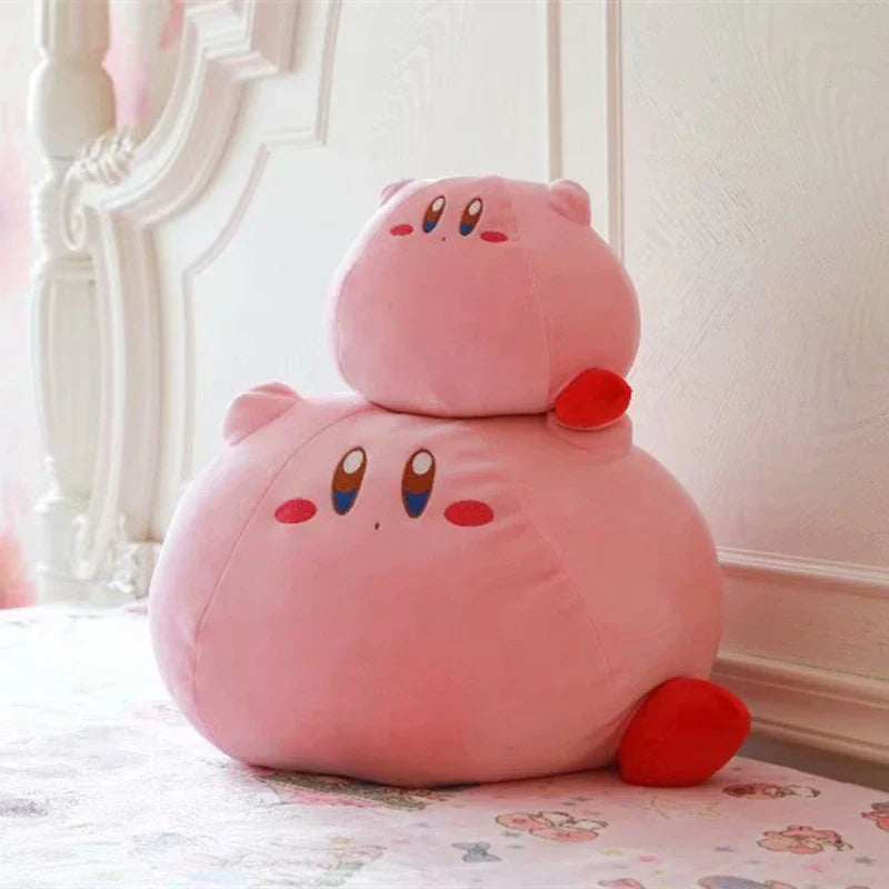 Kirby Pillow Cartoon Cute Plush Doll Stuffed Animal Peripheral 's Birthday Gift Home Stuffed Animal Plushies Toy
