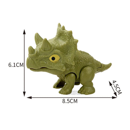 Finger Dinosaur Tricky Tyrannosauru Model Interactive Bite Hand Creative Movable Joints Fidget Toy Funny Dino Eggs Birthday Gift