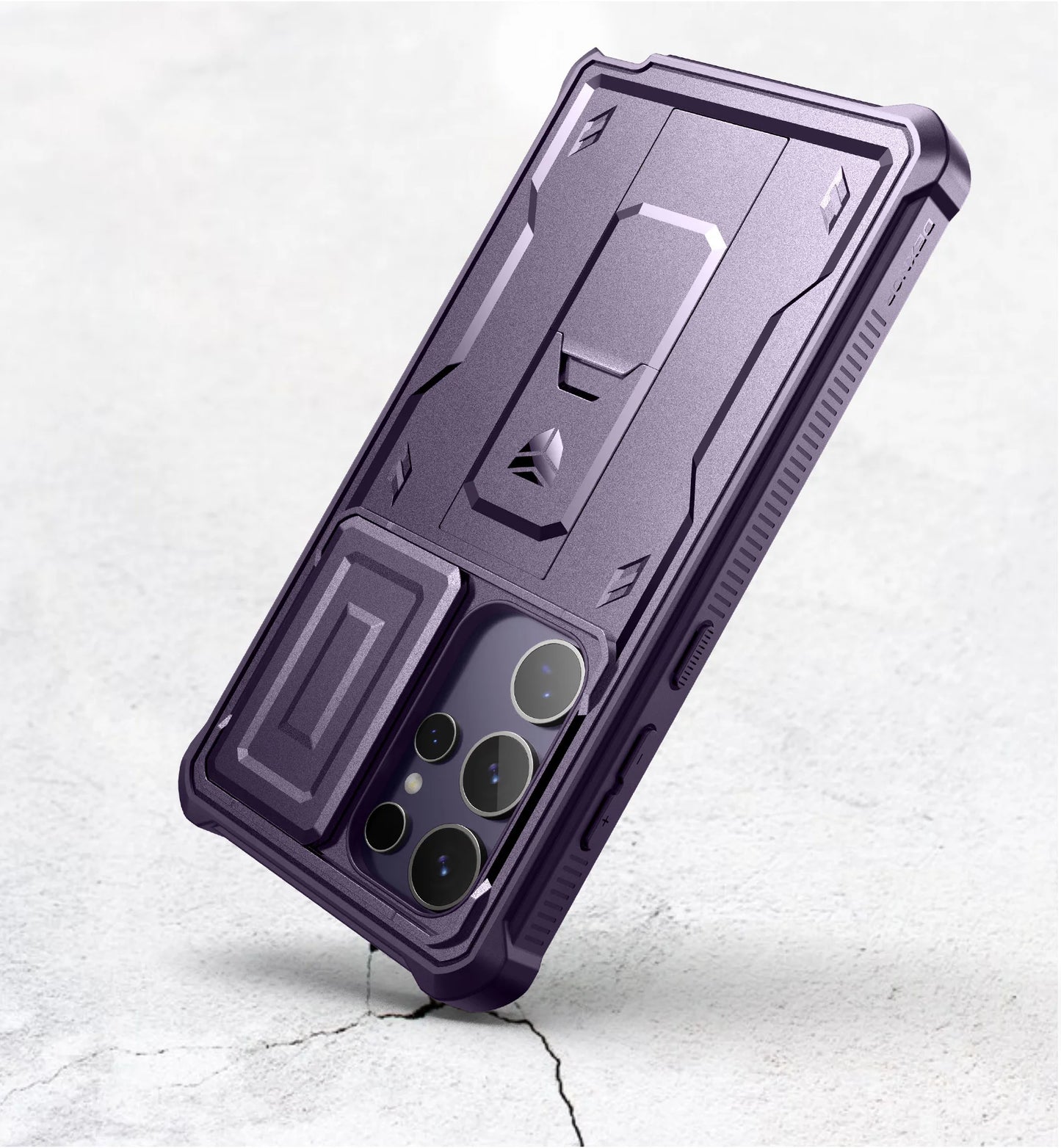 For Samsung Galaxy S24 Ultra 6.8 inch 2024 Case Full Body Rugged Case with Camera Cover & Built-in Screen Protector Kickstand