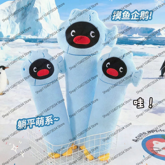 Kawaii Arctic Penguin Plush Long Pillow Hugging Cushion