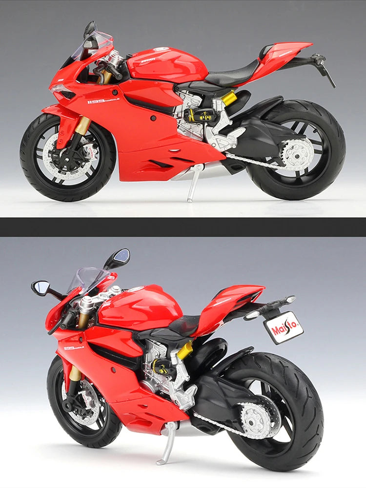 1 12 Scale Ducati 1199 Panigale Diecast Motorcycle Model