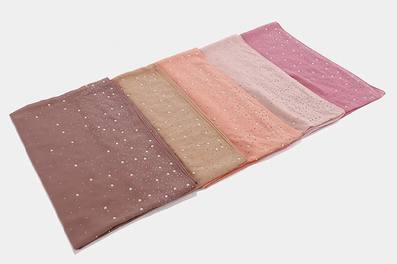 Chiffon Hijabs Scarf Turbans High Quality Chiffon Shawls For Muslim Veil Islamic Malaysian Women Veil Hijabs Scarf Long Shawls