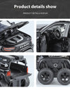 ﻿1:32 Dodge Tyrannosaurus Rex RAM 1500 TRX 6*6 Warlord Alloy Miniature Car Diecast Metal Scale Model Sound ＆ Light Toy Car