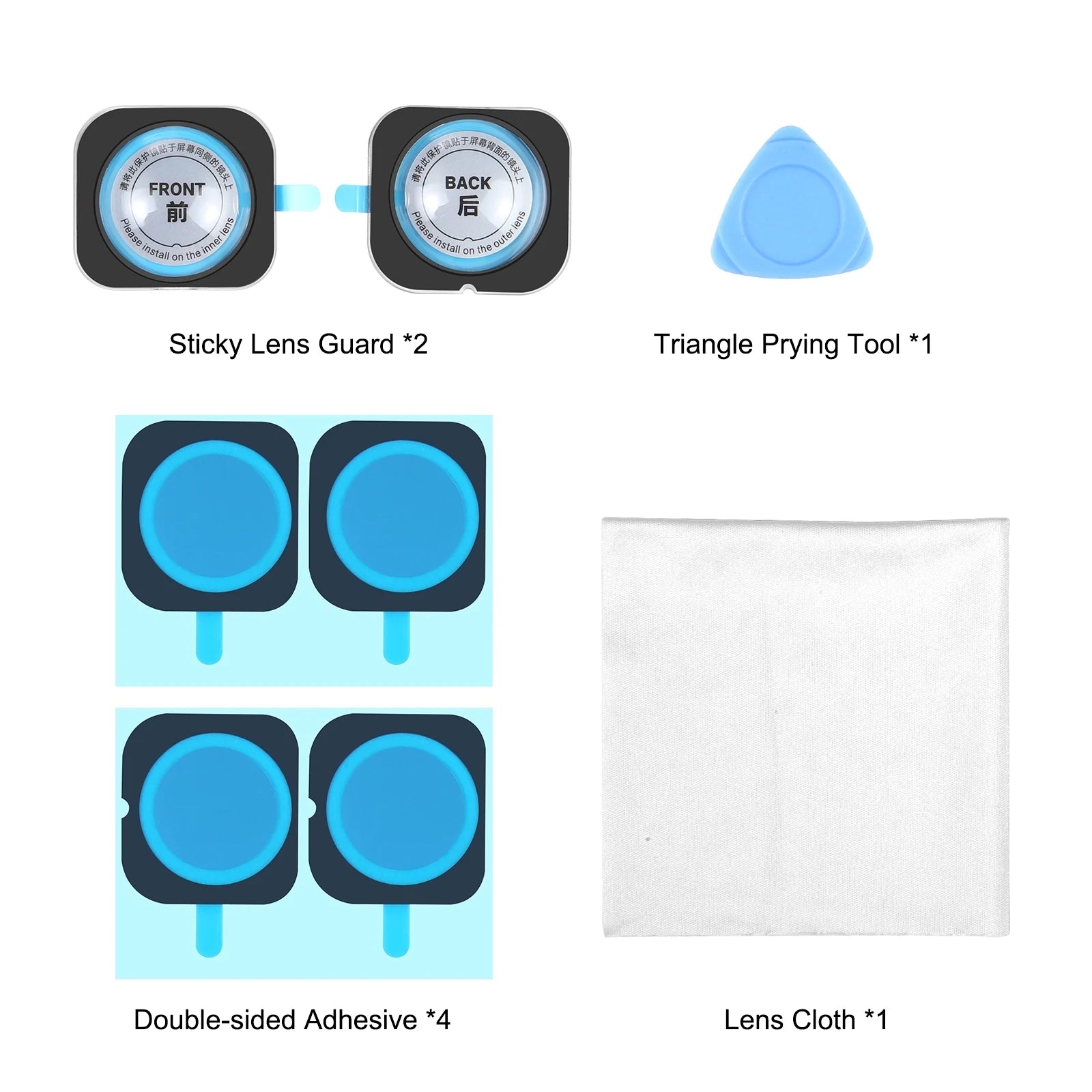 for Insta360 X3 Lens Guard Optical Glass Protective Cover for Insta360 X3 Panoramic Motion Camera Accessories