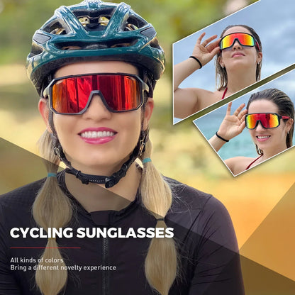 Cycling Glasses Men MTB Cycling Sunglasses Women Road Bike Glasses UV400 Bicycle Glasses Outdoor Sports Bicycle Eyewear