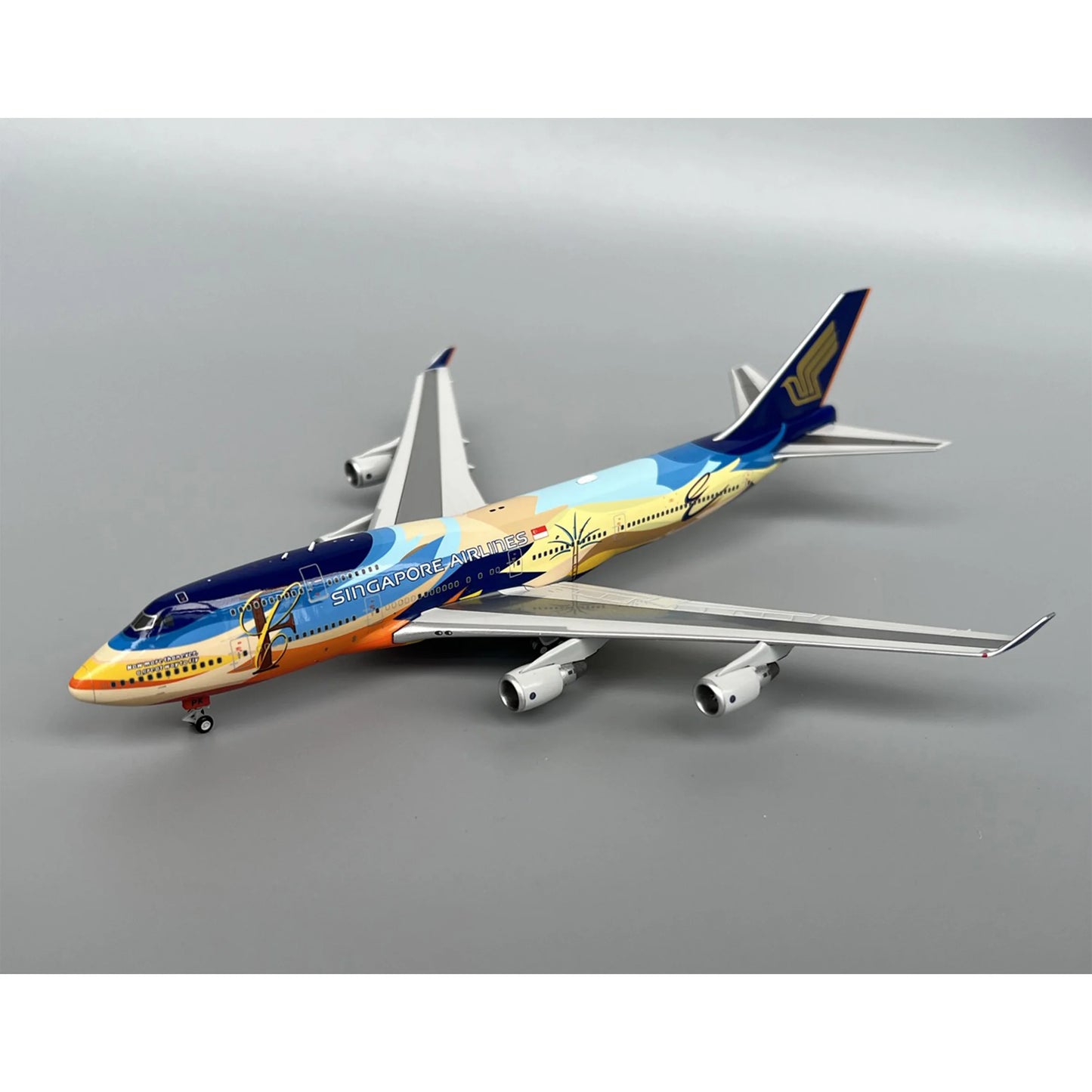 Singapore Airlines B747-400 1:400 Diecast Aircraft Model