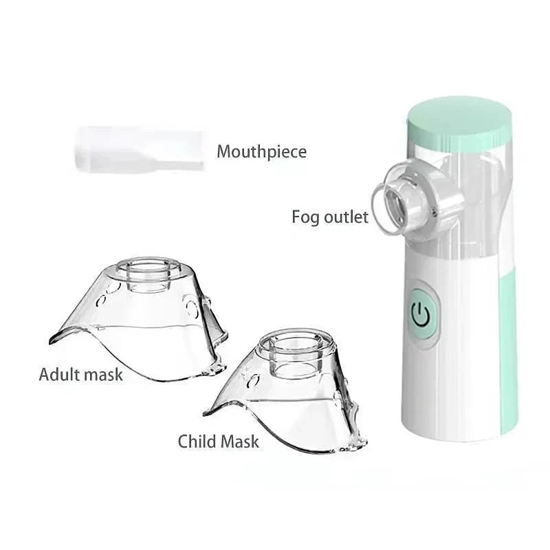 USB Medical Nebulizer Handheld  Adult  Cough Compressor Sprayer Portable Compact Adjustable Nebulizer Home Nebulizer