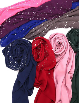 Chiffon Hijabs Scarf Turbans High Quality Chiffon Shawls For Muslim Veil Islamic Malaysian Women Veil Hijabs Scarf Long Shawls