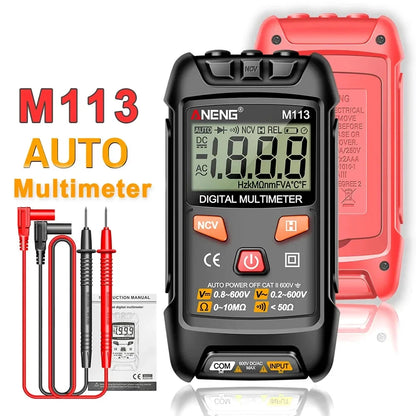 Mini Digital Multimeter AC/DC Voltage Meter 1999 Counts Multimetro Ohm NCV Electricity Tools Measuring Instruments