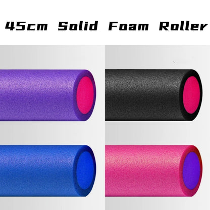 45x15cm PE Yoga Column Fitness Yoga Muscle Relaxation Roller Massage Stick Solid Foam Roller