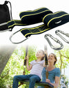 One Pair Tree Swing Hanging Kit Hammock Straps Camping 350 KG Load Capacity Rope Carabiner Outdoor Hiking Hammock Hanging Belt