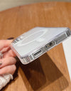 Transparent Magnetic For Magsafe Case For Samsung S25 Ultra S24 Plus S23 S22 5G Shockproof Cover