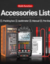 Capacitor Tester Resistance Current Voltage Multimetro 4000 Counts Instruments Meter Multimeters NCV Backlight Tools