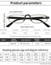 Reading Glasses Men High Quality Prescription Eyeglasses Frame Optical Clear Lenses