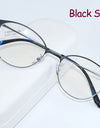 Retro Cat Eye Butterfly Eyewear Ultra Light Alloy Spectacle Optical Prescription Glasses Frames