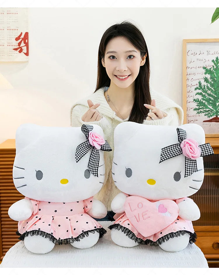 Cute Cat Character Plush Stuffed Doll Toy