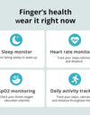 R10 Smart Ring with Charging Case for Men Women, Health and Sleep Monitor, 5ATM Waterproof, Multi-sport Mode