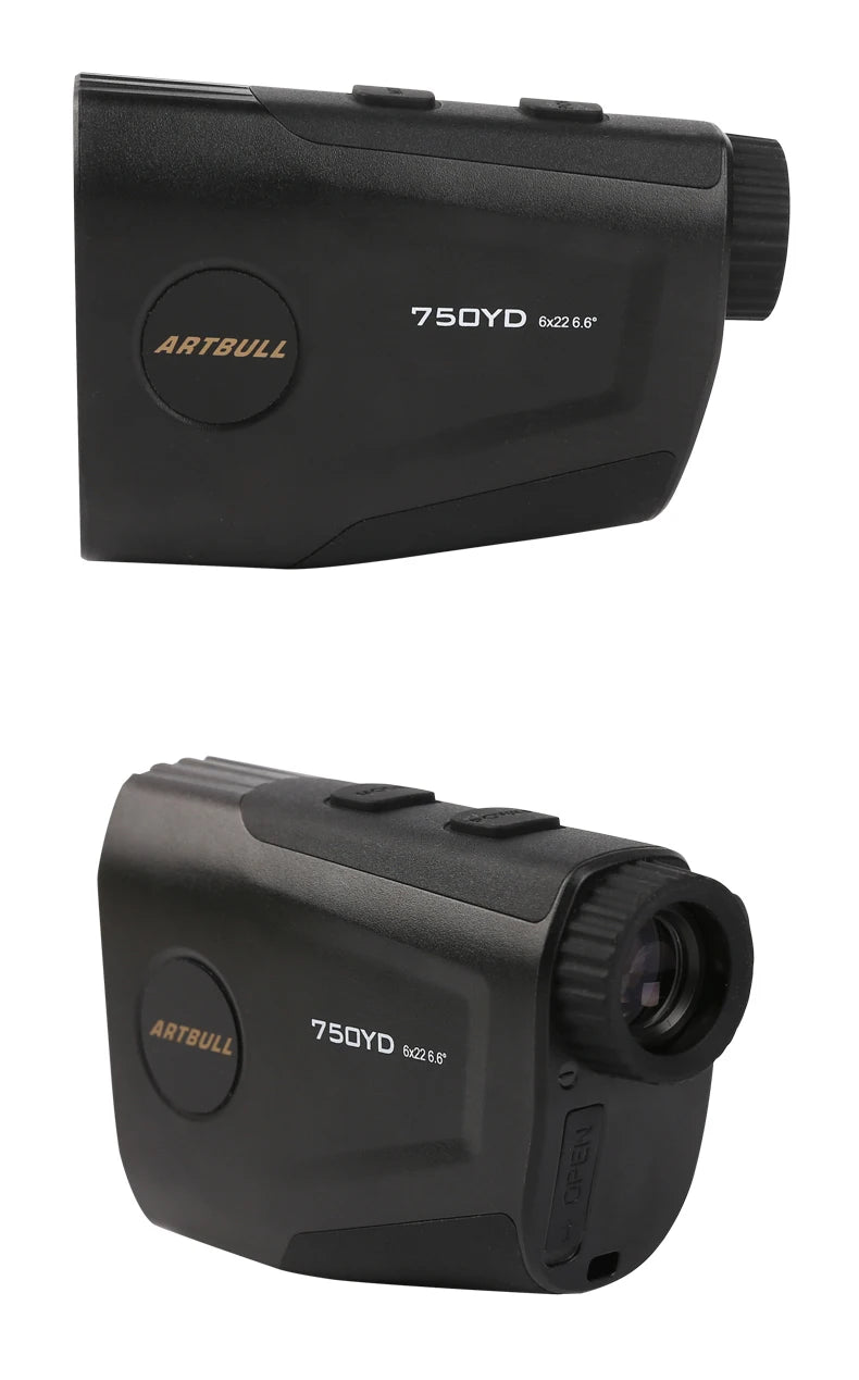 Rechargeable USB Type-C Laser Rangefinder for Golf & Hunting