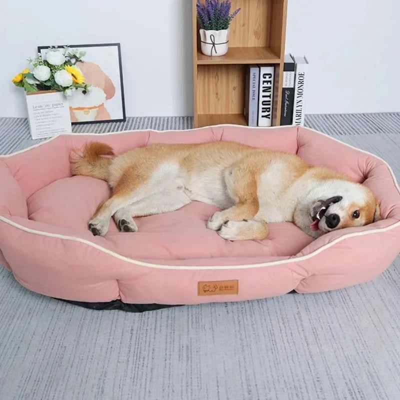 Fluffy Plush Pet Sofa Bed Cushion for Dogs and Cats