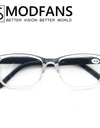 Reading Glasses Men Readers Eyeglasses Classic Rectangle Frame Design Flexible Spring Hinge wirh Diopter +1.0 to +4.0