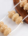 Wood Therapy Massage Tools,Wood Back Massager Roller Rope - for Body Shaping,Pain Relief,Wooden Therapy Lymphatic Tool